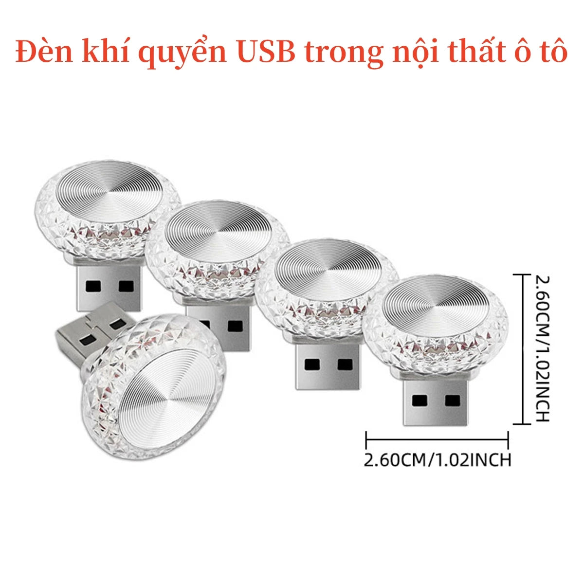 mini usb car ambient light Led Interior lights Decorative am