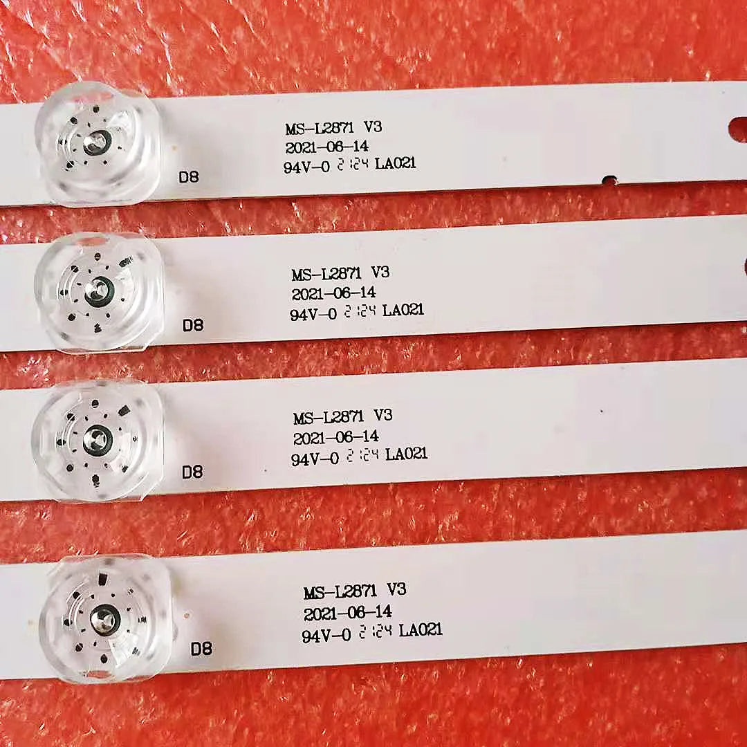 LED Backlight Strip for WIDE VU 50 "TV WV500UHD-E01 MS-L2871 V3 3AS9CY91316 LA021 Telefunken