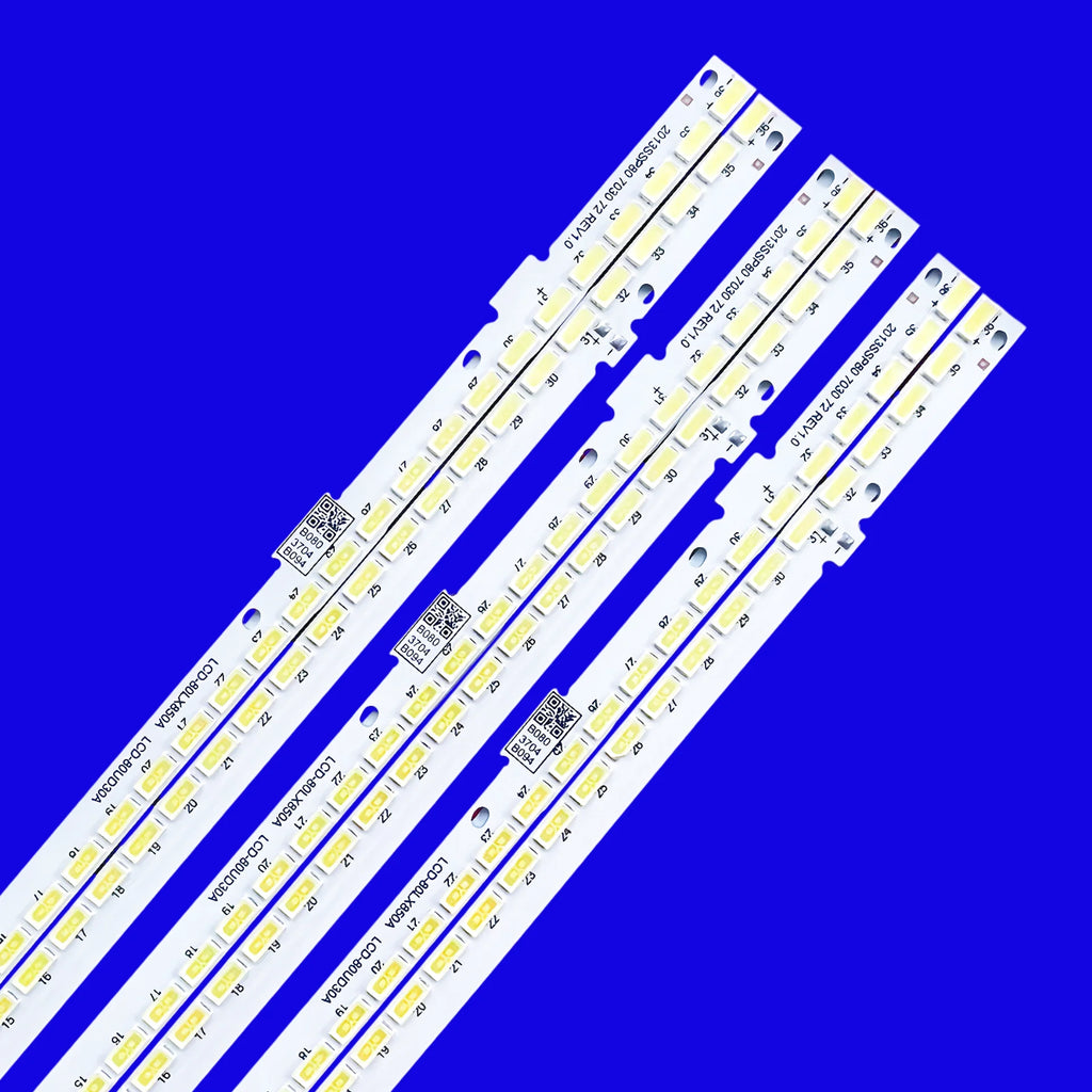 LED Backlight Strip for 6pcs/Kit LED Strips SAM SUNG 2013SSP80 7030 72 REV1.0 B0803707B051 LK800D3HA80V LC