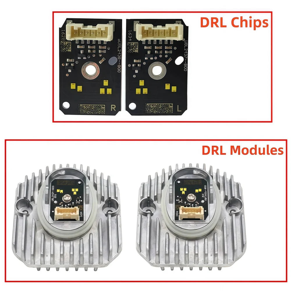 DRL LED Board For BMW 5 Series G30 G31 G32 GT M5 2017-2020 Adaptive LED Headligt Daytime Running Light DRL