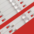 LED Strip for JV C LT55KB607 TF-LED55S60T2SU LE55K6700U LE55Q6500U LE55K6500U LE55K6700UG LED55D05A-ZC29AG-02