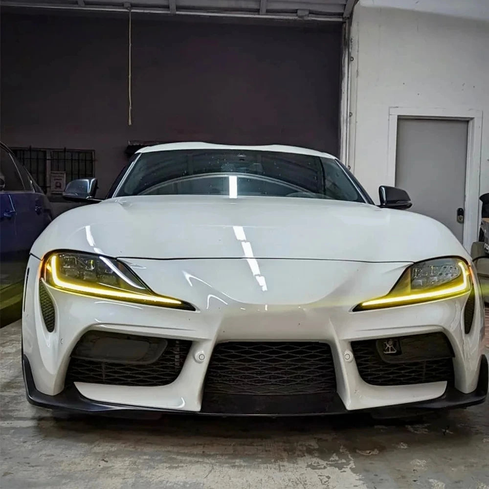 Angel Eyes Daytime Running Light Refit For Toyota GR Supra A90 A91 MK5 2020-2024 Daylight DRL LED Boards for