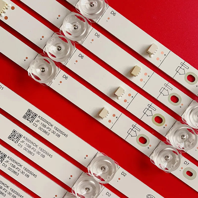 LED Backlight Strip for 8pcs/set LED strip 4708-K50WDK-A2117N01 K50WDK19 A2 for L50M5-RK 940mm 3v