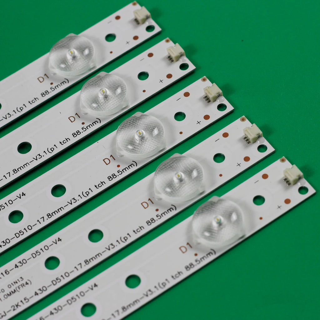 LED Backlight Strip for AOC 43Inch Haier 43CH6000 LB-PF3528-GJD2P5C435X10-B screen TPT430H3 LB43101 V0_01