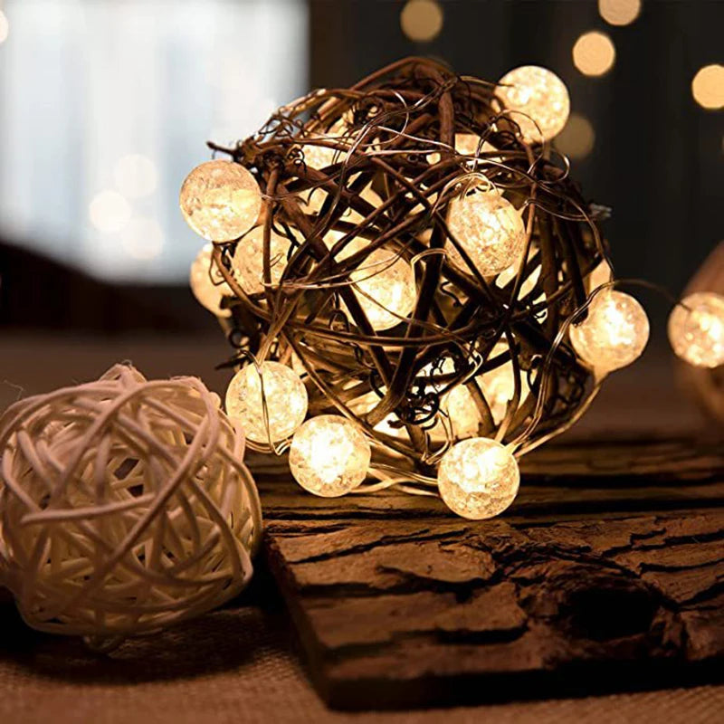 LED Lights Garland Fairy Lights String AG13 Battery-operated