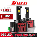 D SERUES D3S Car LED Headlight Bulbs White Auto Lamp 160W D1