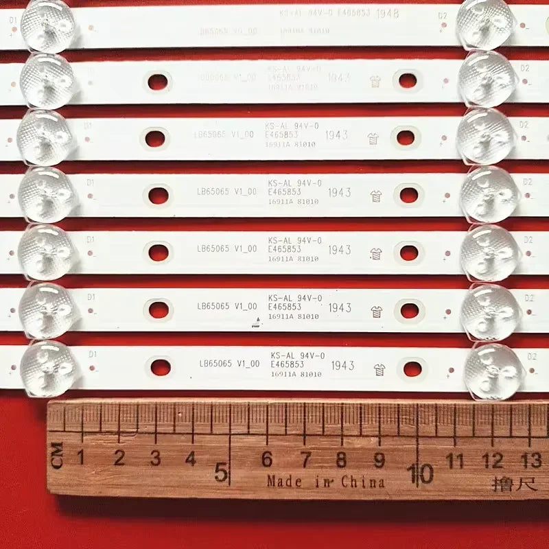 LED Strip for TV 65PUS6504/12 65PUS6554/12 65PUS6754 E4SW6518RKU E4ST6519RKU TPT650J1-QUBN90.K LB65065 V0_00