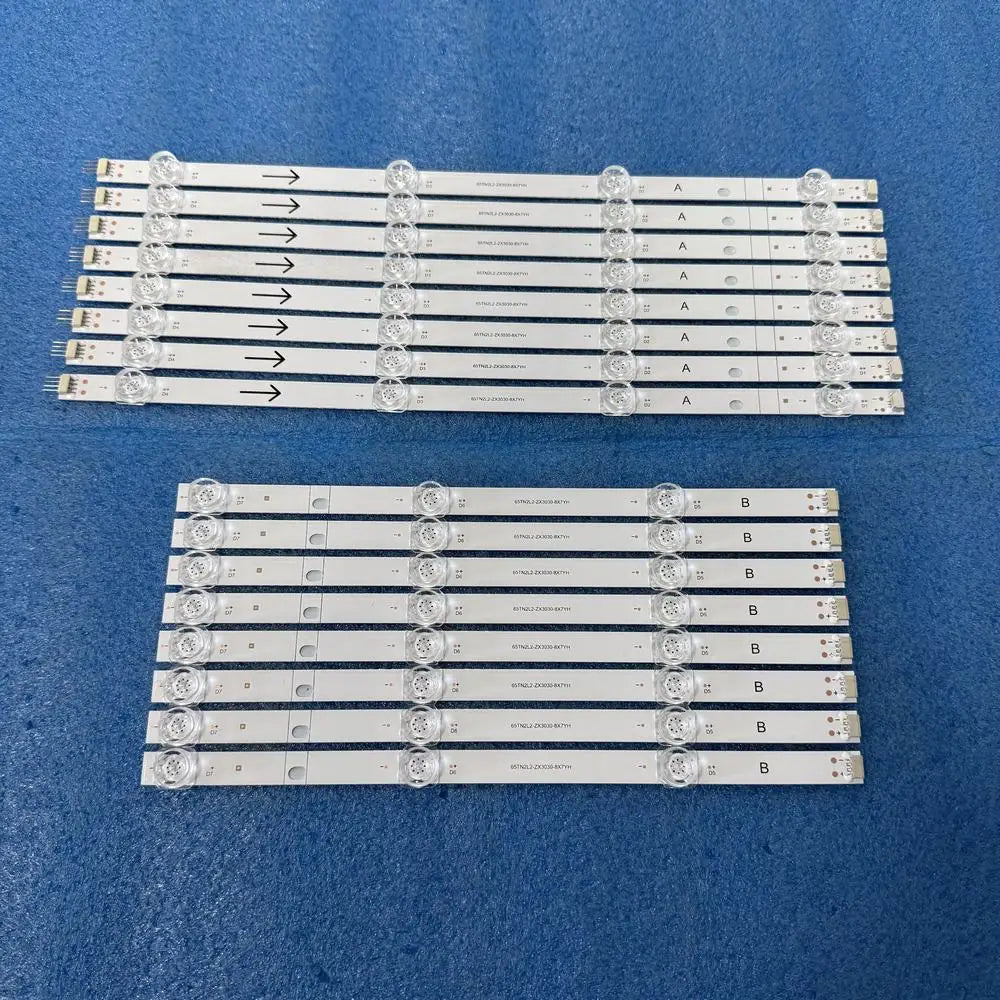 LED Backlight Strip for TCL 65P755 65TN2L2-ZX3030-8X7YH LVU650NDL CS9W51 V1 - Replacement TV Backlight Strip
