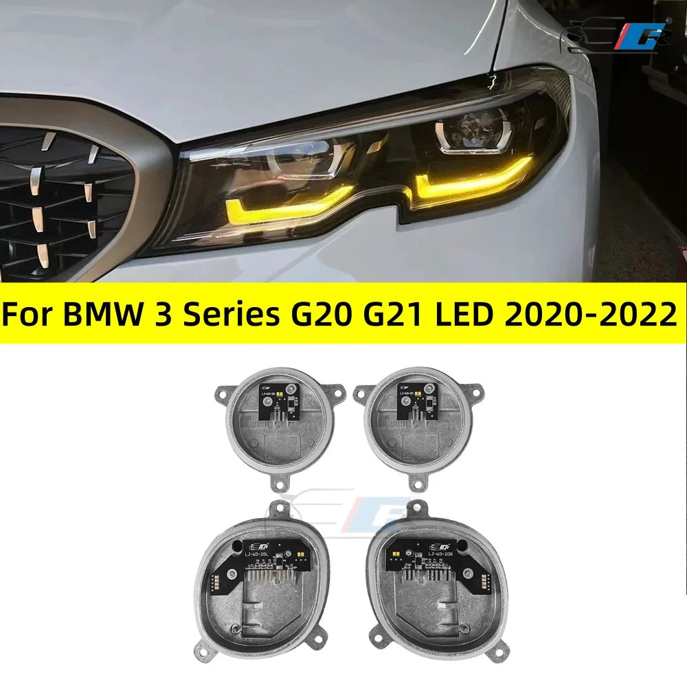 DRL LED Headlight New Condition Angel Eyes Light Daytime Running Atmosphere Light Accessory for BMW G28 G21