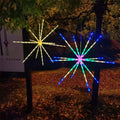 2023 New Years LED Fireworks String Lights Meteor Lamp Batte