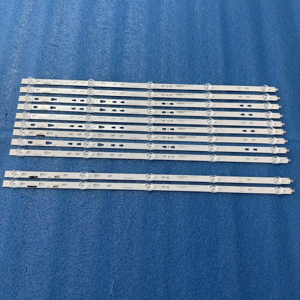 LED Backlight Strip for JVC LT-55KB607 RCA RTRU5528-B-CA LED55D05B LED55D05A-ZC29AG-02T - Replacement TV