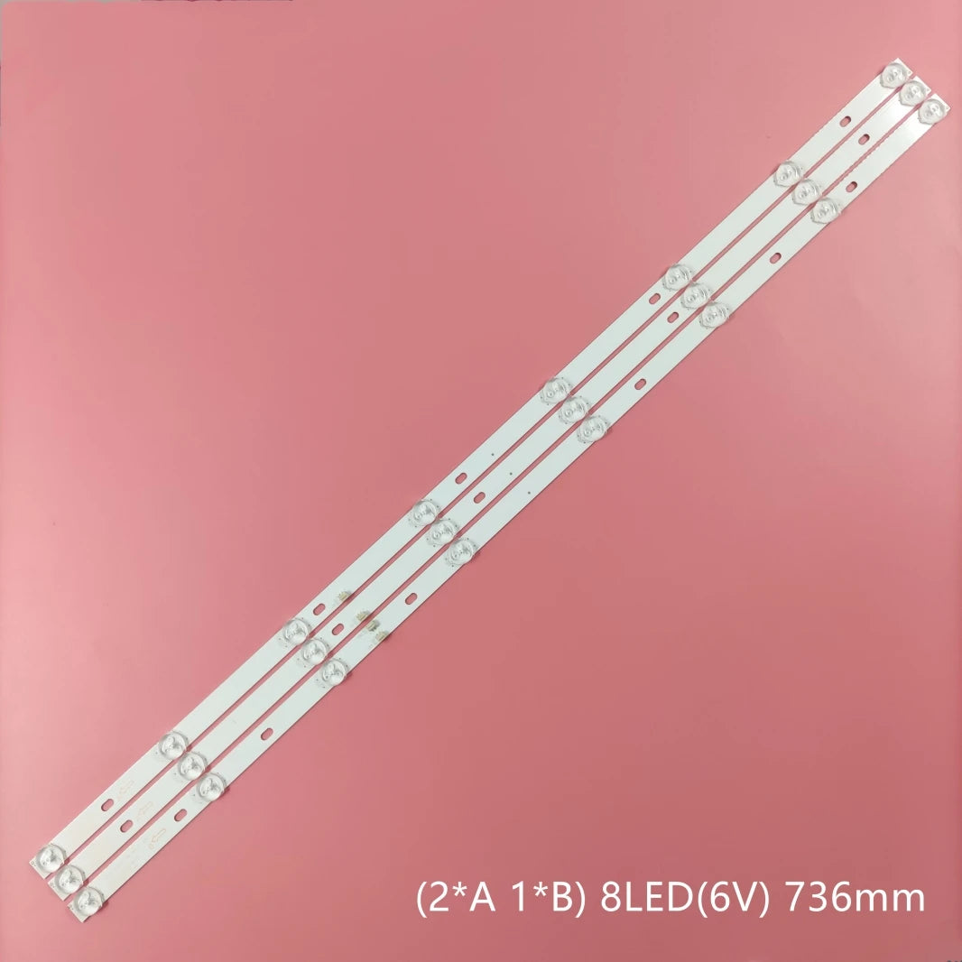 LED Backlight Strip for D40-M30 40BF400 JS-D-JP395DM-A81EC JS-D-JP395DM-B82EC (80105) E395DM1000 MCPCB