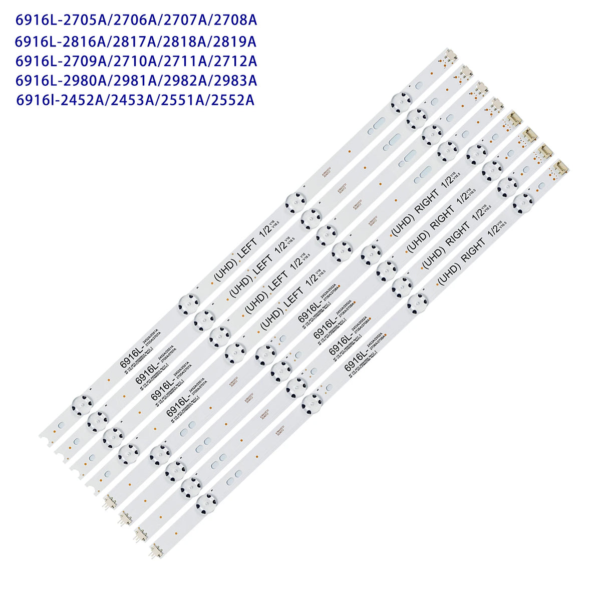 LED Backlight Strip for 49LH513V 49LH516A 49LH520V 49LH570A 49LH570T 49LH570V 49LH590T 49LH590Y 6916L-2816A