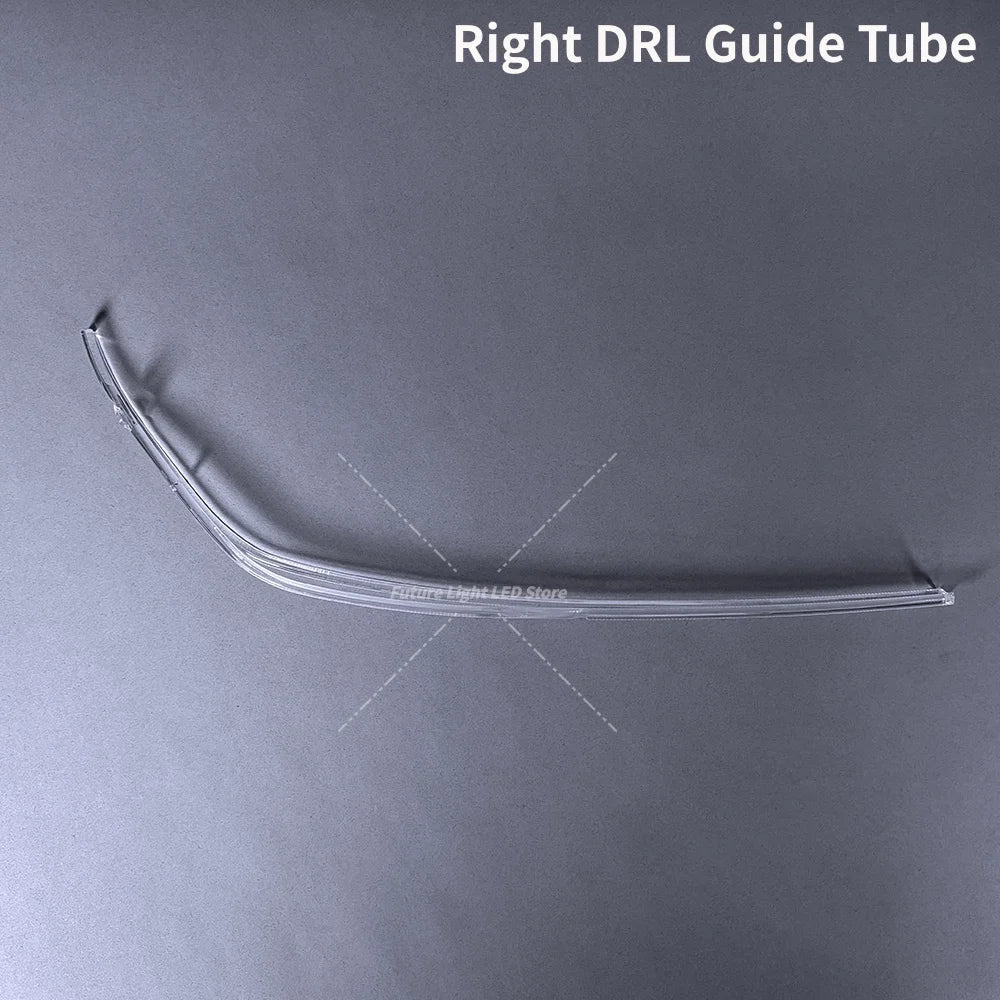 LED Headlight Tubes Daytime Running Lights Light Guide Plate Angel Eye Lightsource DRL Chips Boards for Volvo