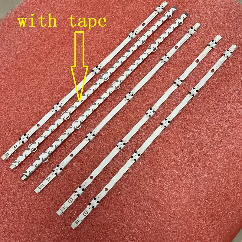 LED Backlight Strip for Kit LED Strip For D49U297N4CW D49F286B4CW Telefunken TE49282B34C2H D49F283M3CI