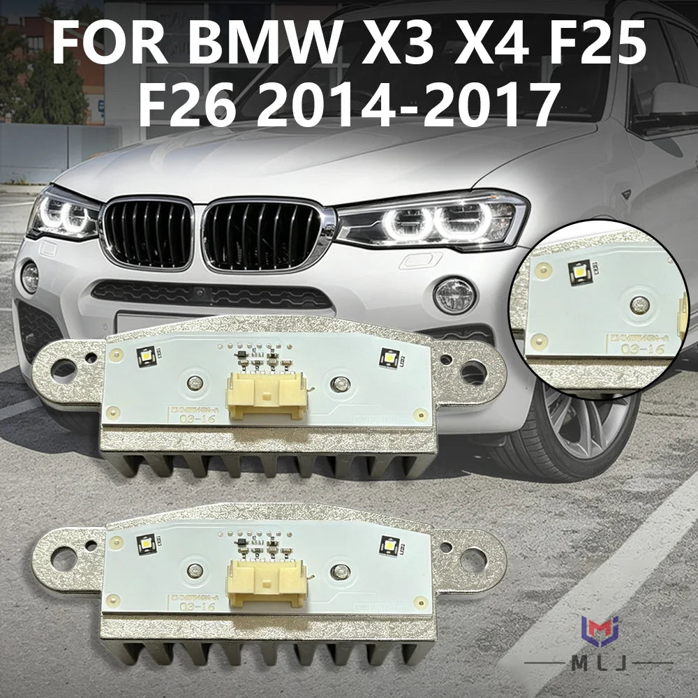 Headlight White Angel Eye Daytime Running Light DRL Source Module Direct Repair Replacement Part for BMW F16