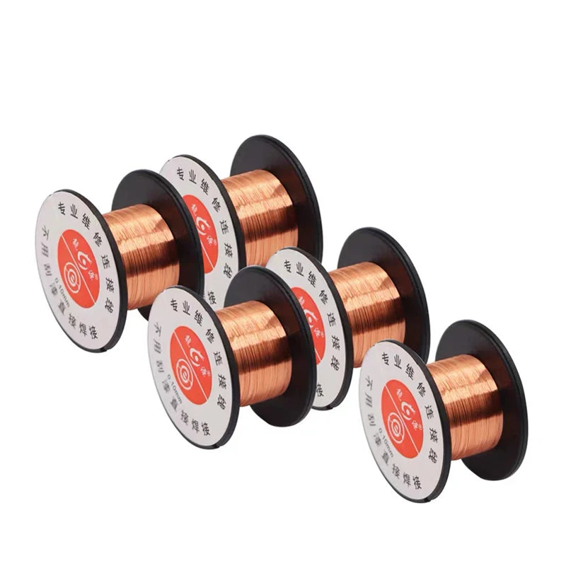 0.1mm PCB link cable copper solder wire maintenance jump lin