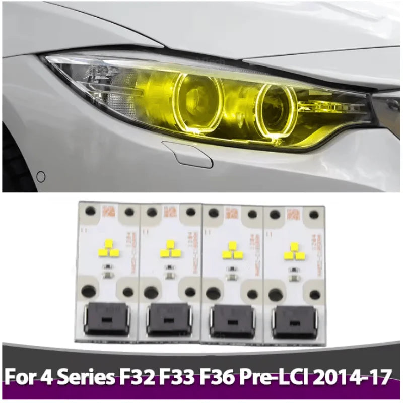 Angel Eye LED DRL Boards for BMW 4 Series F32 F33 F36 Pre-LCI 2014 2015 2016 2017 LED Headlight Daytime Light
