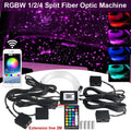 RGBW 1/2/4 Split Machine Car Roof Star Light APP Control Fib