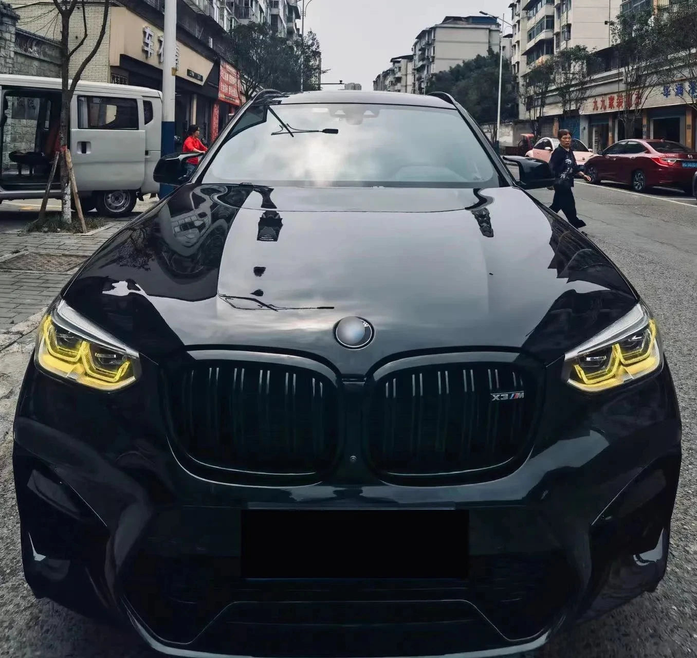 DRL Angel Eye LED Board Adaptive Headlight 63117466107 63117466108 for BMW X3 X3M F97 G01 X4 X4M G02 F98