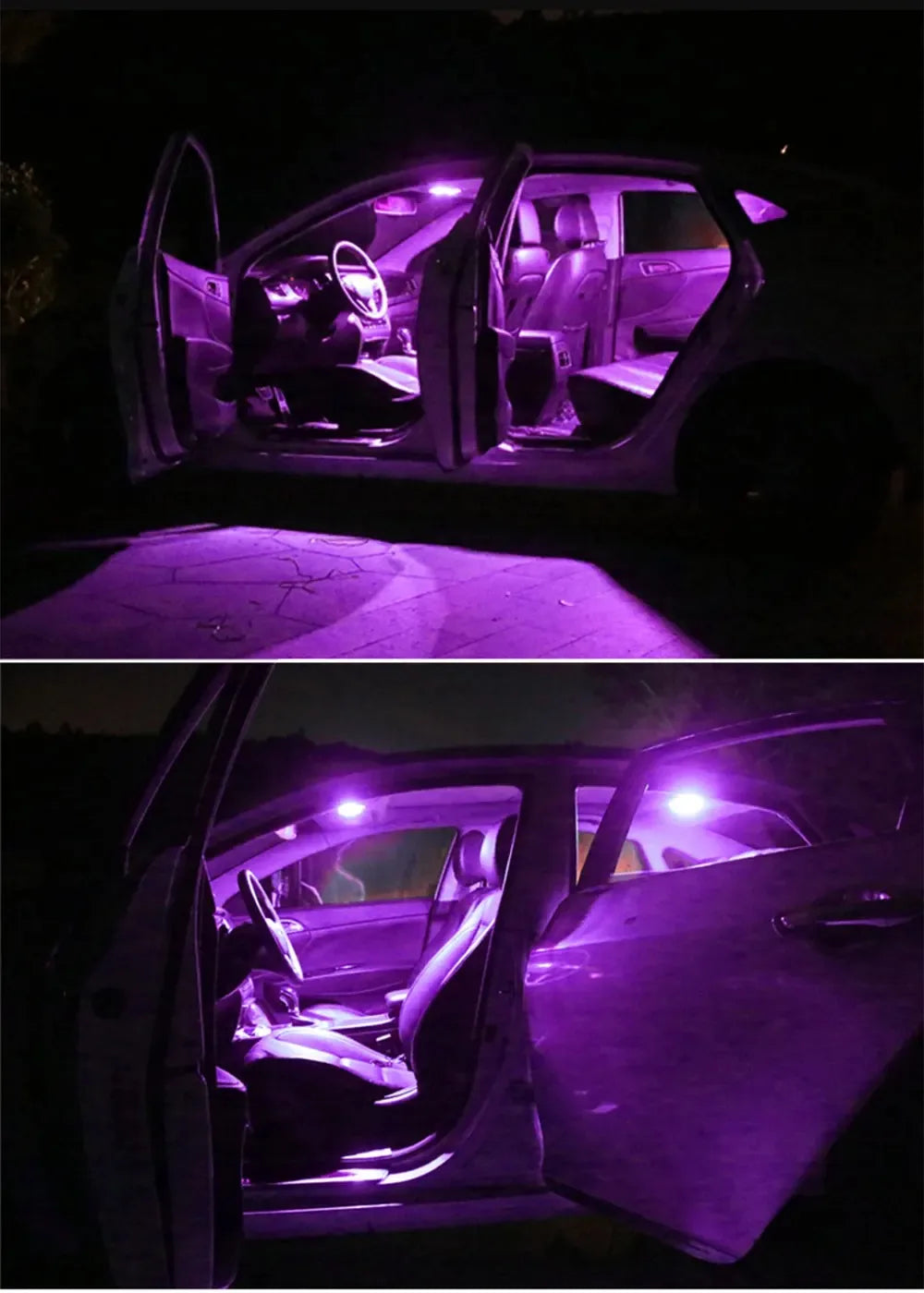 2/4/10pcs C5w C10W Led Festoon 31mm 36mm 39mm 41mm Interior Lights Canbus LED Reading Light Car Dome Light License Plate Light