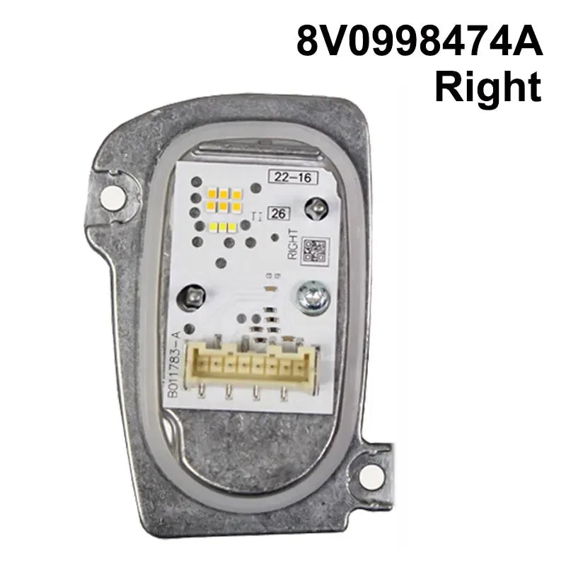 Angel Eyes DRL 8V0998473A 8V0998474A Module LED Light Source Headlight DRL For A3 R3 RS3 (2017+) Direct