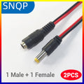 10pcs/Lot Male Female Plug DC 12V Power Pigtail Cable Jack For Cctv Camera Connector Tail Extension DC Wire