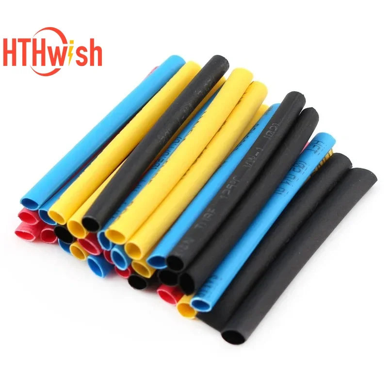 164PCS Colorful Heat Shrink Tubing Kit 2 1 Ratio Insulation 