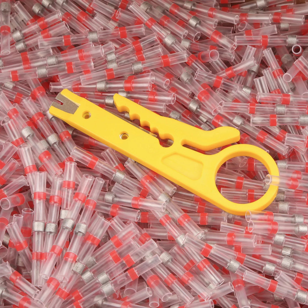 Solder Seal Heat Shrink Waterproof Butt Wire Connectors Term