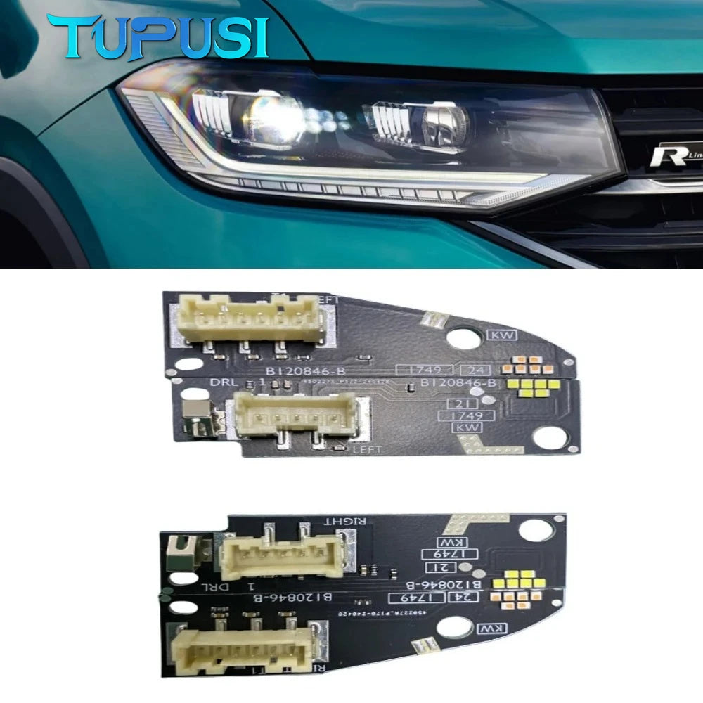 DRL 2GM.998.478 Board B120845-B LED Headlight Signal Module B120846-B 2GM.998.479 for VW