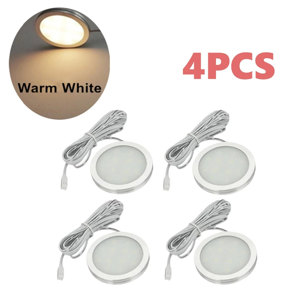 4PCS Interior RV Light Camper Lighting Caravan 220v LED Indoor Light White LED Reading Light Car Ceiling Lighting for Camper