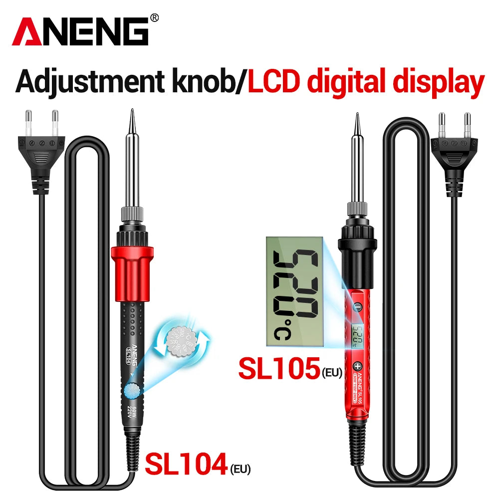 ANENG SL105 Electric Soldering Iron 60W Display Adjustable 1
