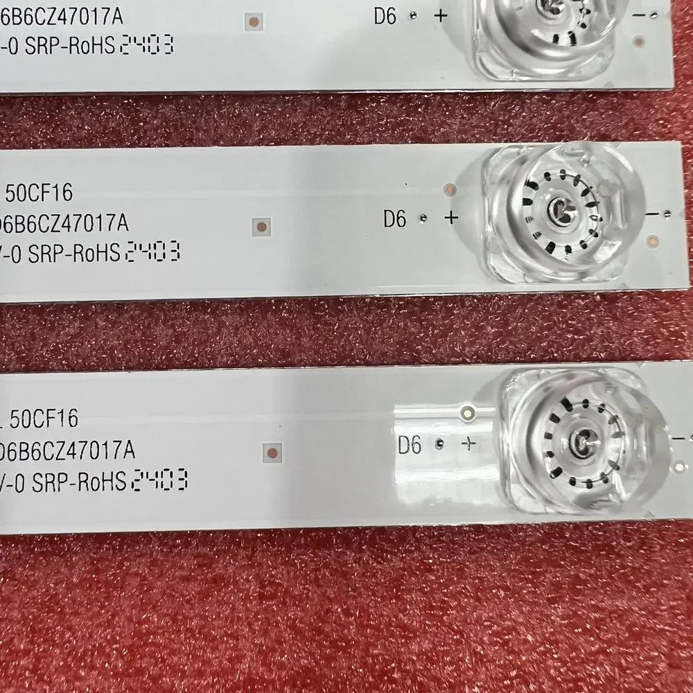 LED Backlight Strip for6LED Blue Light For TCL 50AC710 50C711 50C715K 50C711K 50C715 3030FC-6X8-A