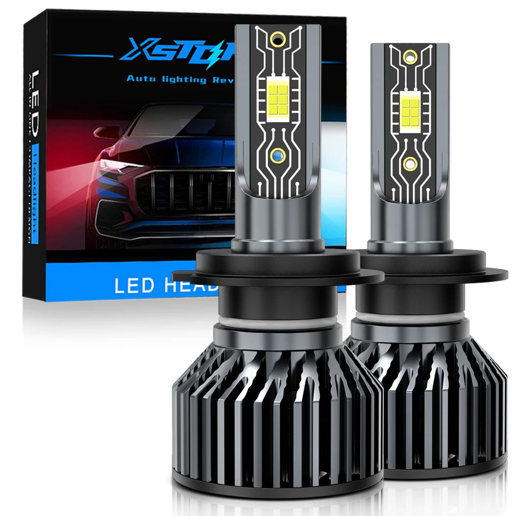 XSTORM Car Headlight H1 H4 H7 LED H8 H11 9005 HB3 9006 HB4 9