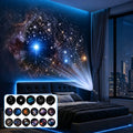 Car Starry Sky Projector Lamp USB Powered Galaxy Night Light