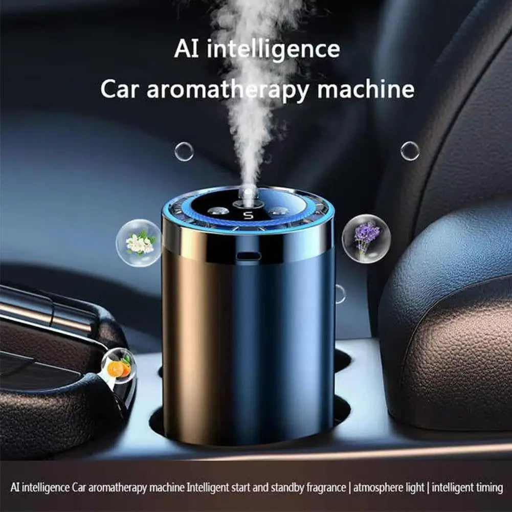 Intelligent Car Aroma Diffuser Auto Perfume Humidifier with 