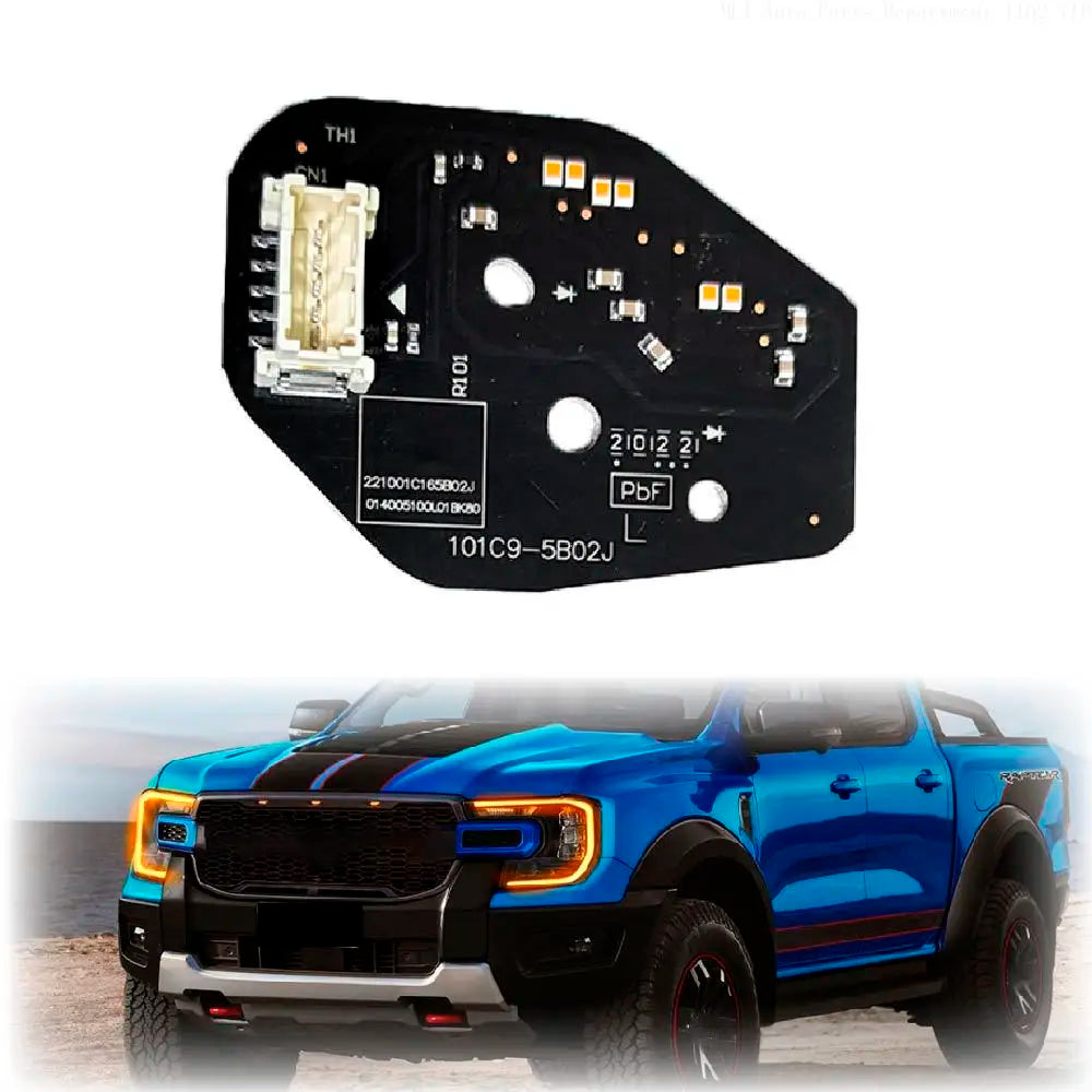 Headlight Amber Yellow Angel Eyes Daytime Running Lights Chip DRL Module Car Accessories for Ford T9