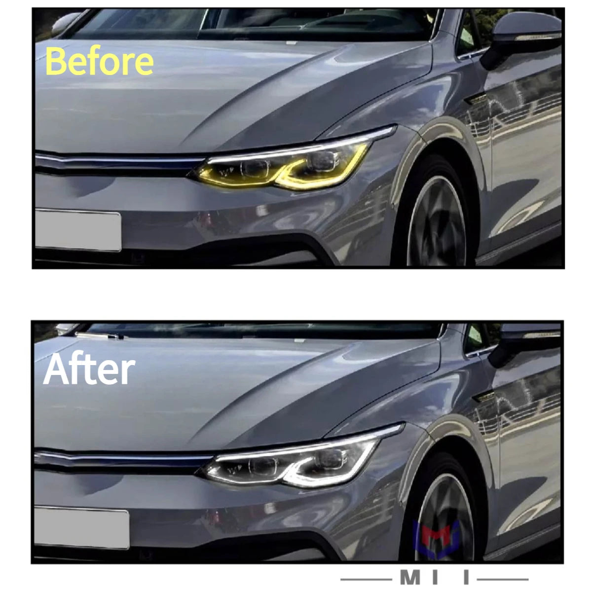 DRL Light Source Module Headlight Daytime Running Light Accessories For Volkswagen Golf 8 2020-2024 for