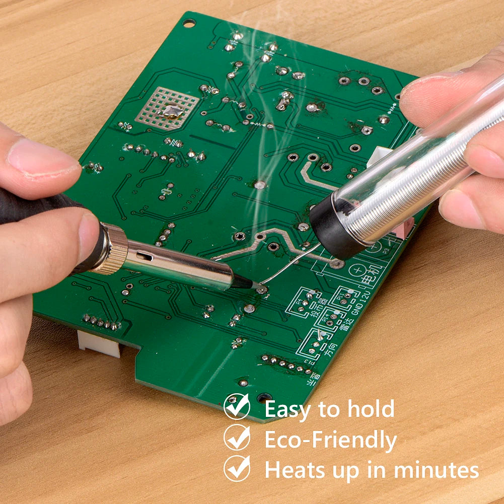 JCD 80W Electric Soldering Iron Kit LCD Display Temperature 