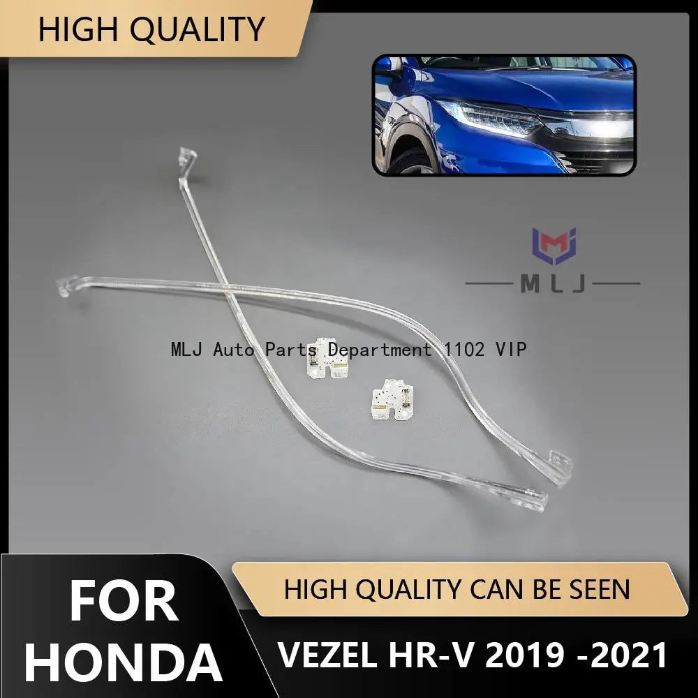 DRL Chip White LED Headlight Guide Daytime Running Light Replace Car Accessories for Honda 2019-2021