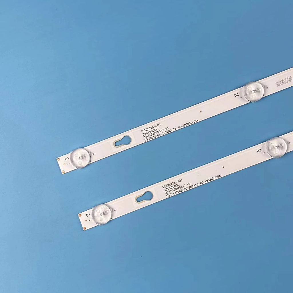 LED Backlight Strip for TCL 32'' TCL32D05-ZC22AG-24E 303TC320035 BTV-32SB1002 L32A640VTE L32A645VTE