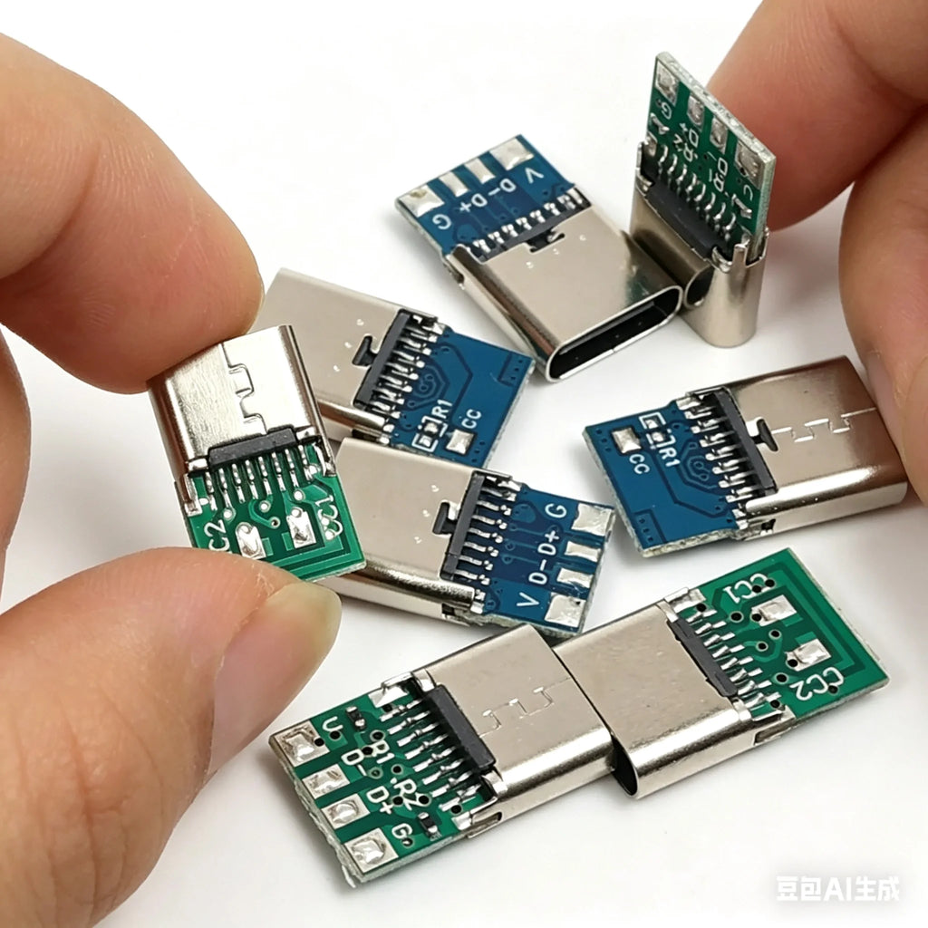USB 3.1 Type C Connector 5/6 Pins Female Socket Receptacle A