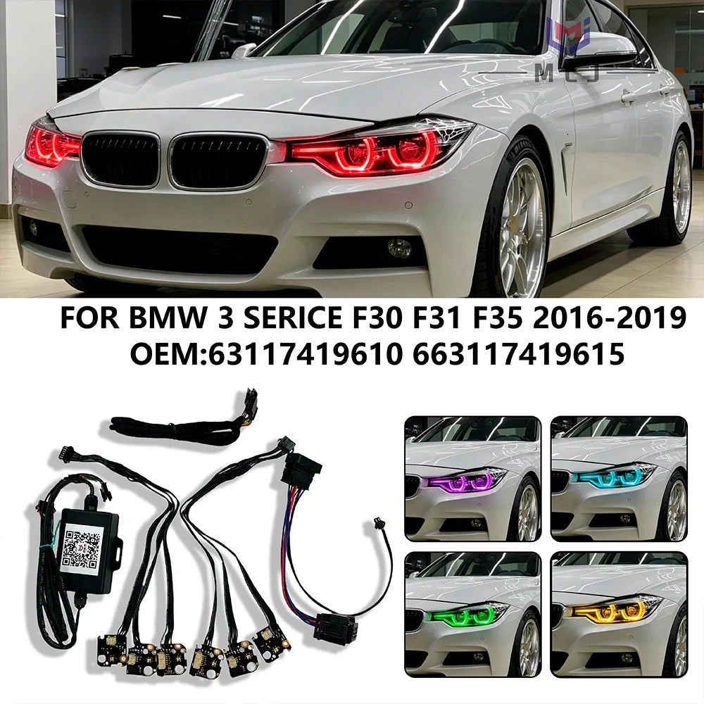 Headlight Plug Internal Wiring Harness For BMW F30 F35 2016-2019 Head Lamp Modify Accessoires