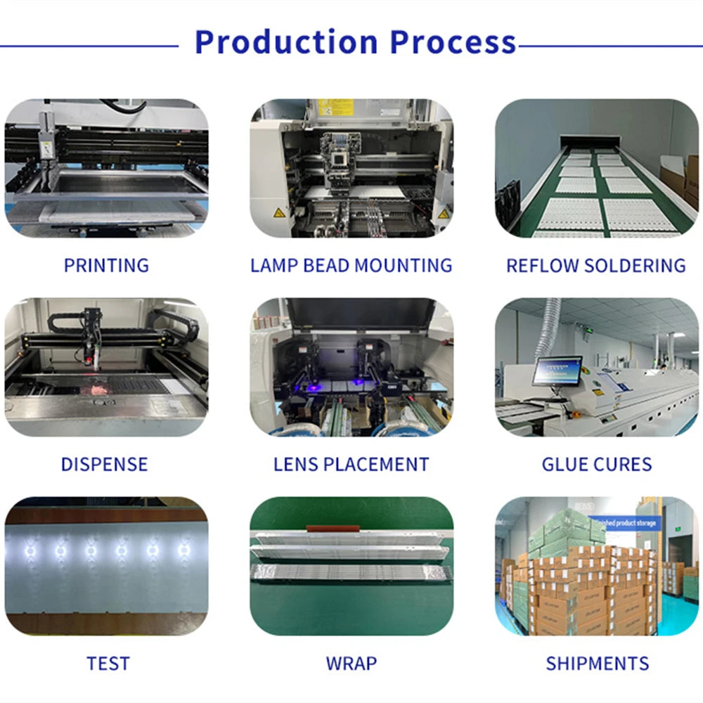 LED Backlight Strip for 65E33A 65K5CD 65M4 43MK-J65000-Y8P00 5800-W6500-8P00 CP00 FP00 SW65D07-ZC62AG-01