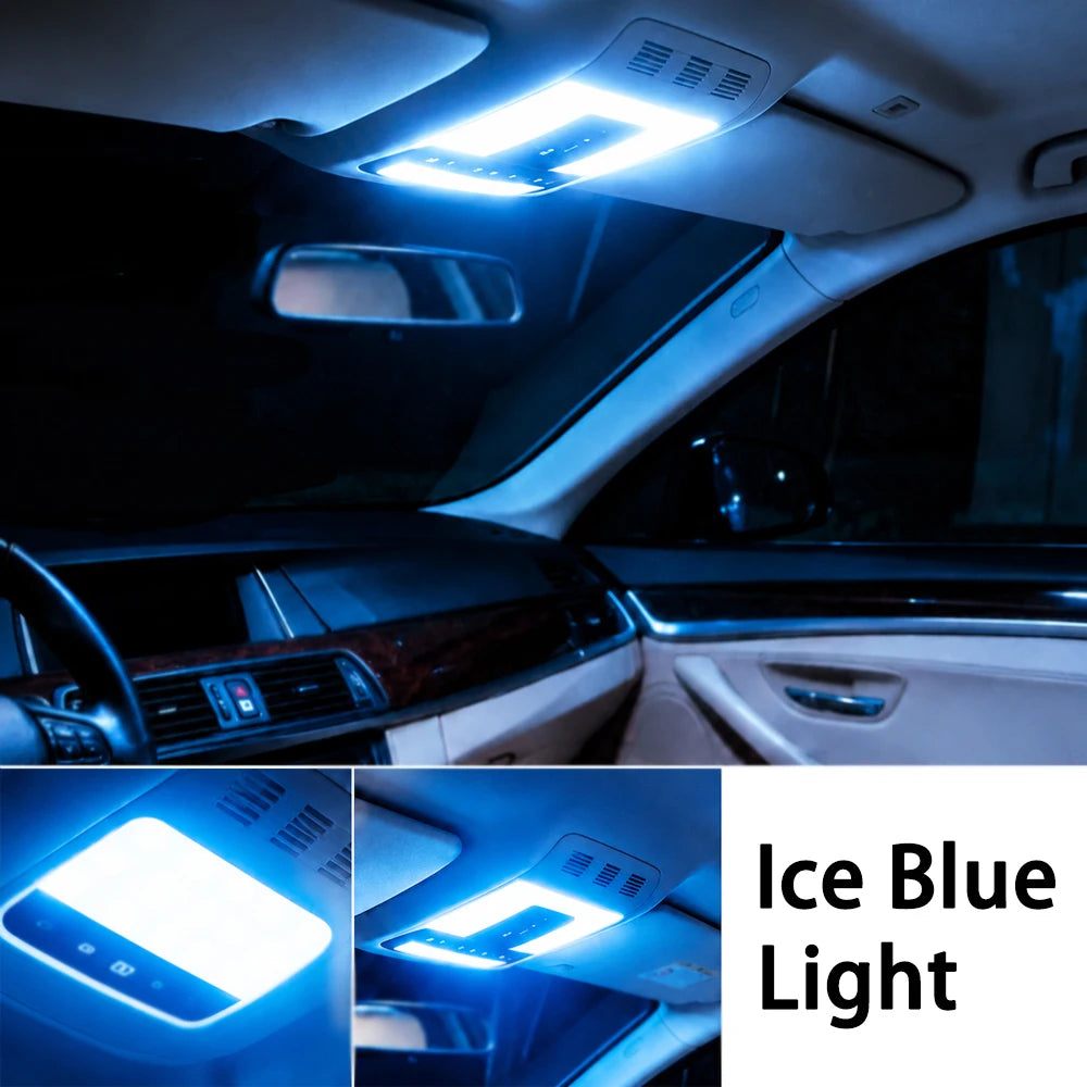 For Seat Leon MK2 1P 2006-2012 2006 2007 2008 Premium Bright LED Interior Dome Map Trunk Light Kit Car Led Lamps Canbus No Error