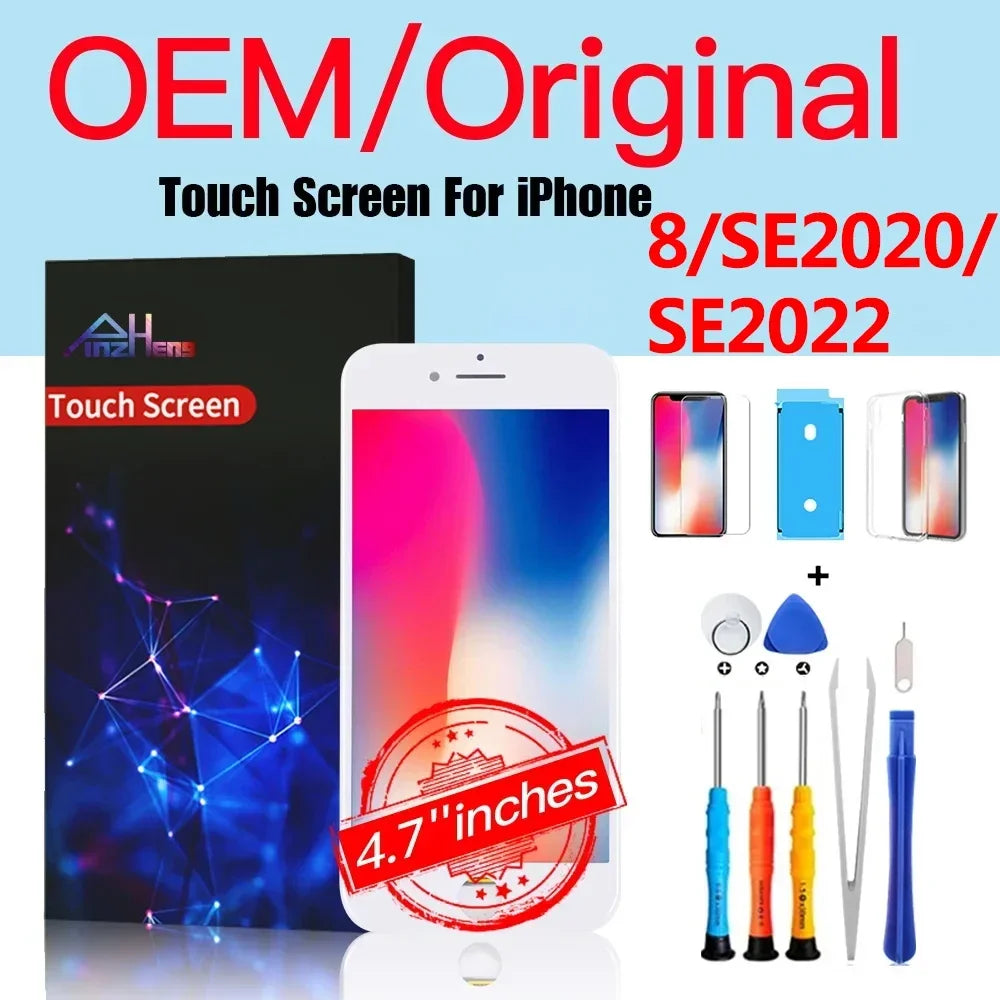 PINZHNEG High Quality Screen LCD OEM For iPhone SE 2020 8 PLUS 6 6S 7 Plus Display Incell Replacement Screen 10 Years Warranty