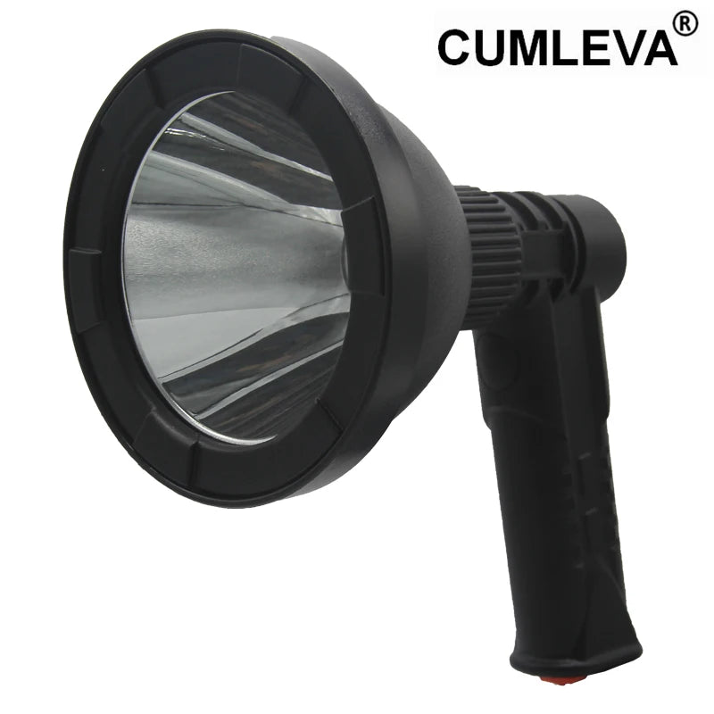 NEW USB Rechargeable Torches Big Head 5 LED Flashlight 25W H