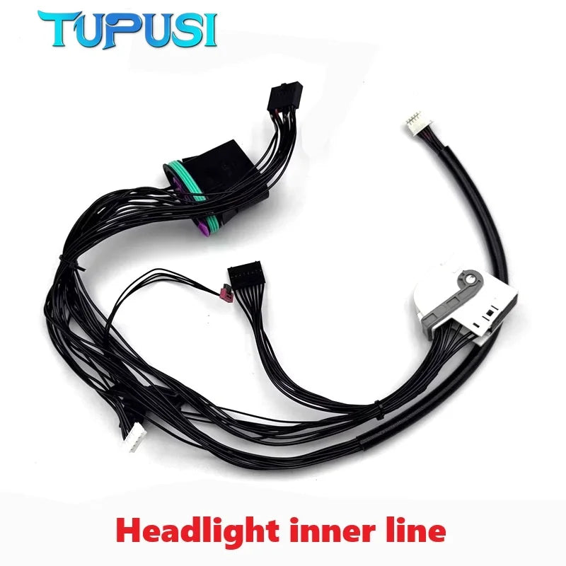Headlight Wiring Harness Internal Plug Wire Route DRL wire with or Non Night Vision 2013-15 for