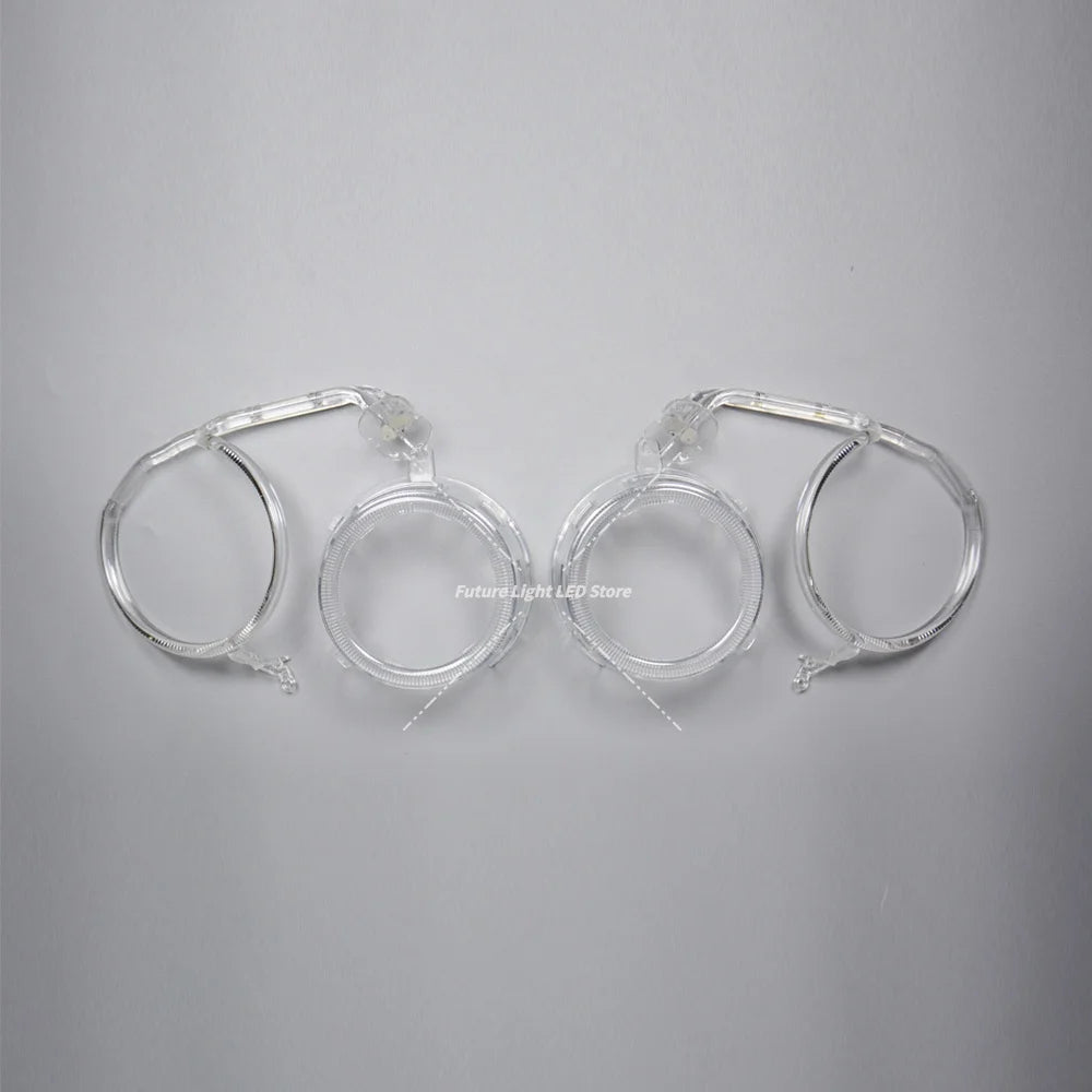 Angel Eye DRL Light Guide Plate Headlight Light Tube Daytime Running Light Guide Tube Strip For BMW 3 Series