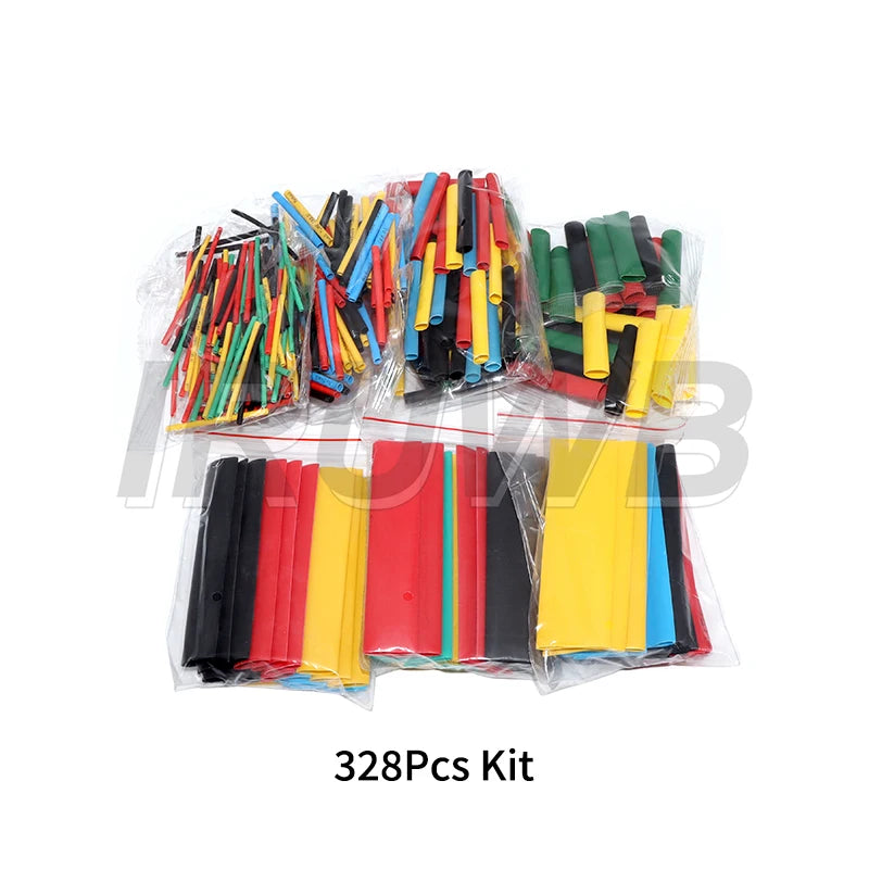 Electrical Connection Wire Cable Insulation Sleeving Heat-shrink Tubing Thermoresistant Tube Heat Shrink Wrapping Kit